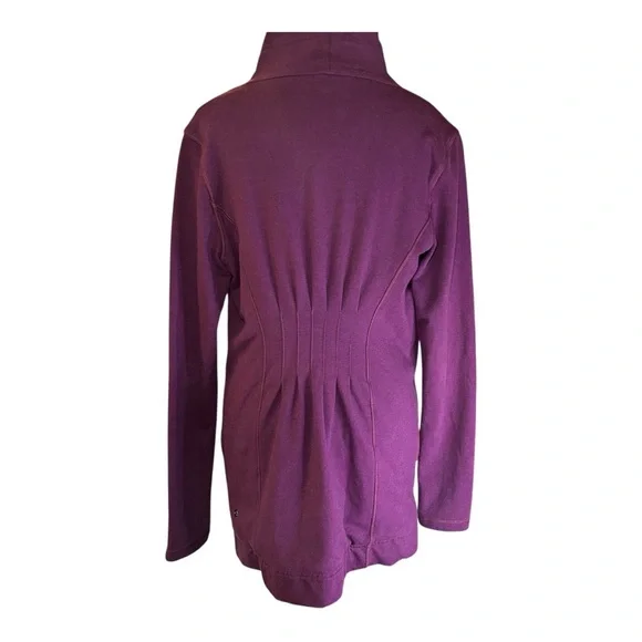 Authentic Lululemon Athletica Restore Wrap, Heathered Red Grape/Purple, Size 6 - Picture 7 of 14